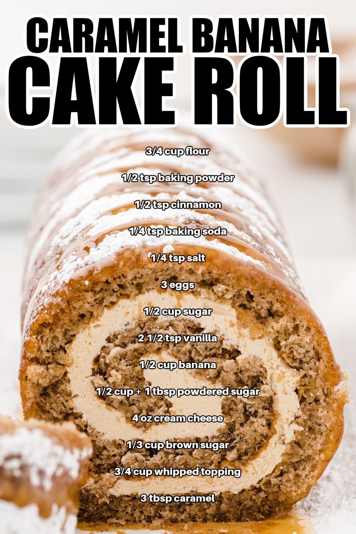 Banana Roll Cake