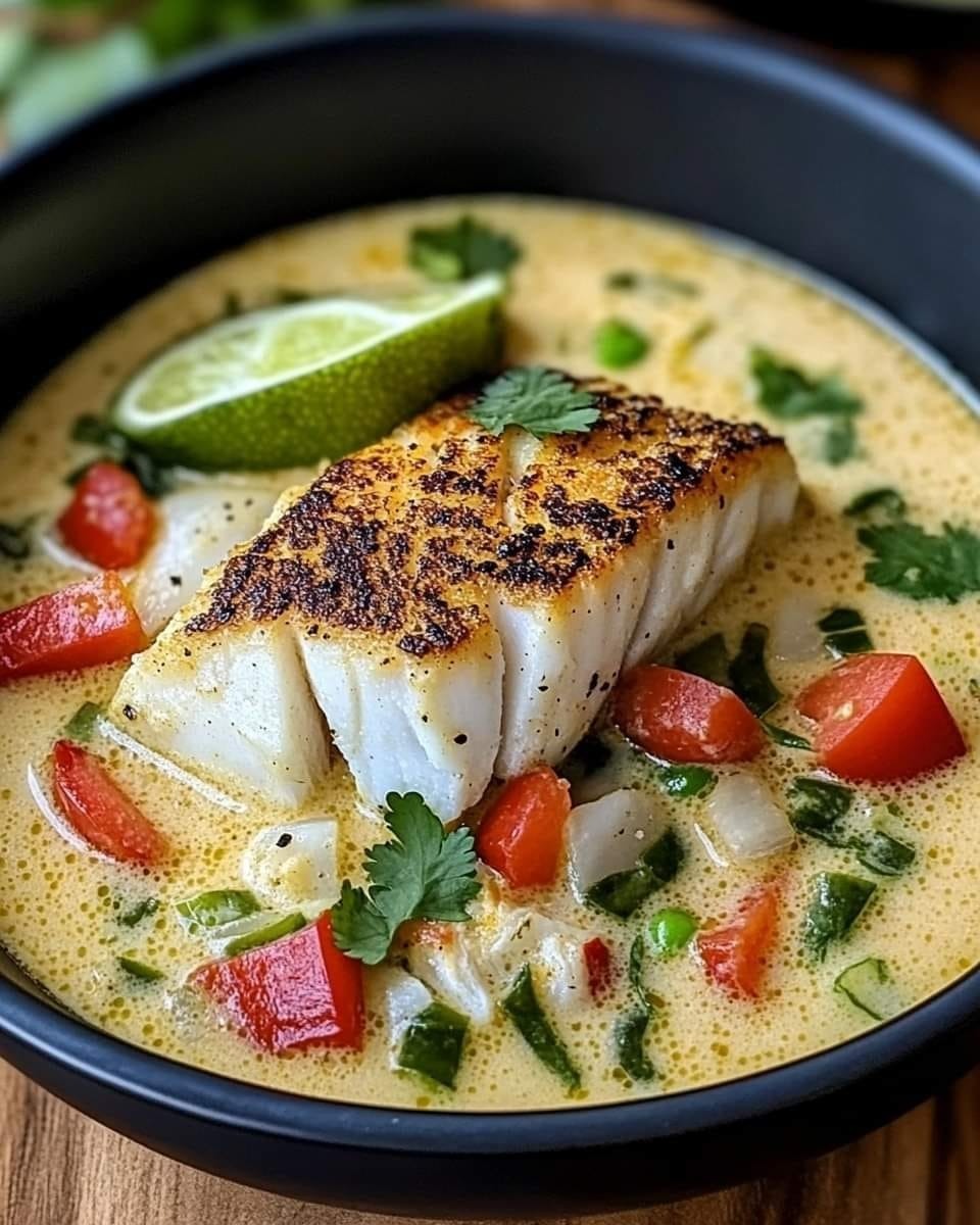  Coconut Lime Fish Soup 