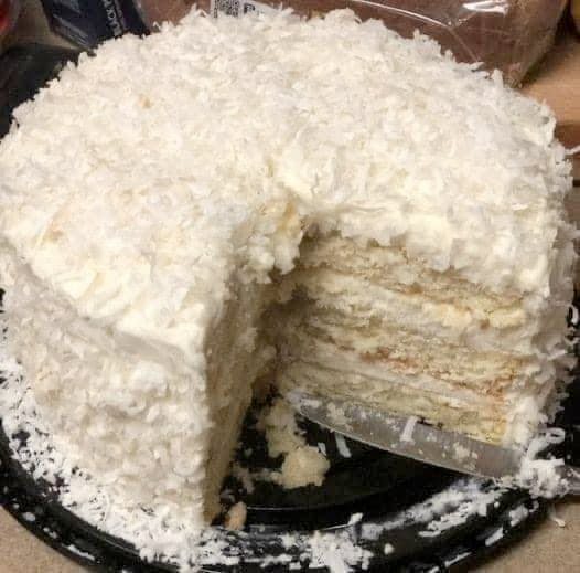 Coconut Cake with Seven-minute Frosting