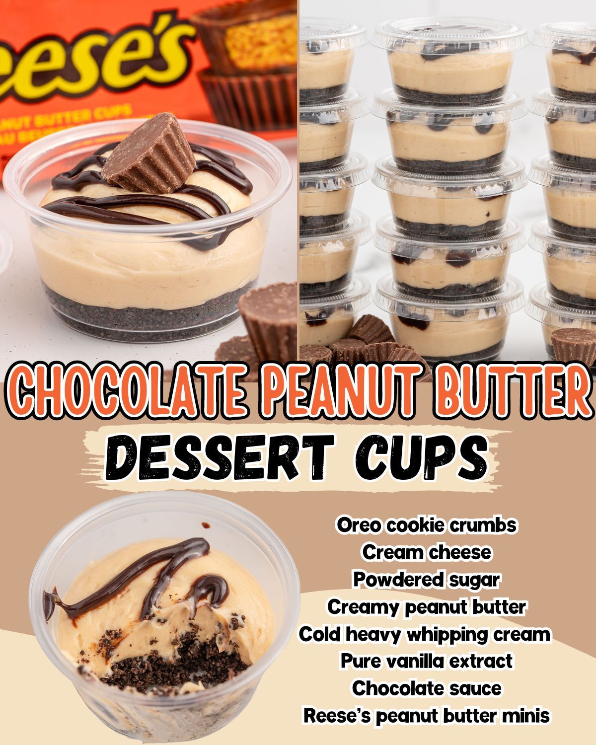 REESE’S DESSERT CUPS!