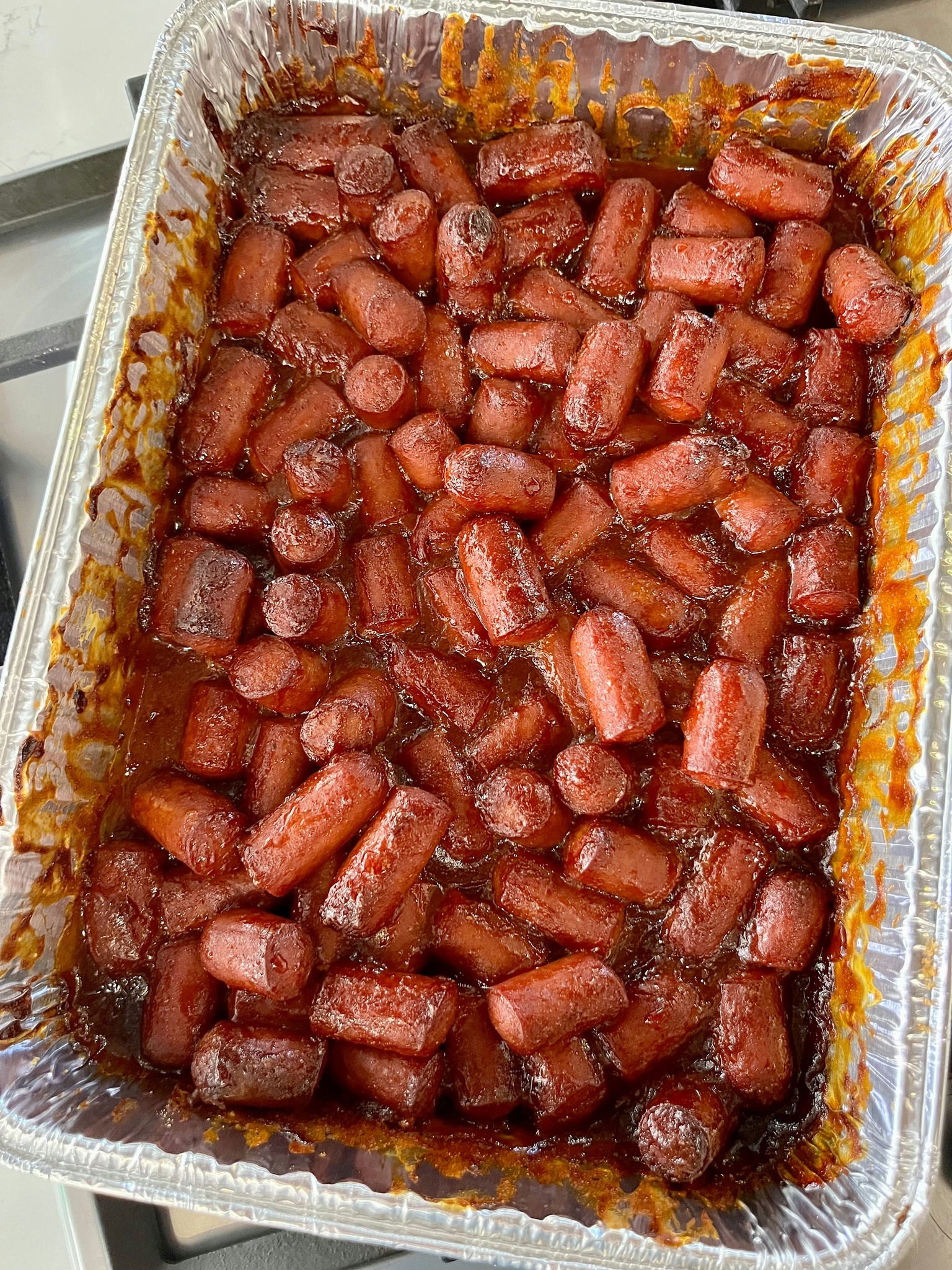 Hot Dog Burnt Ends