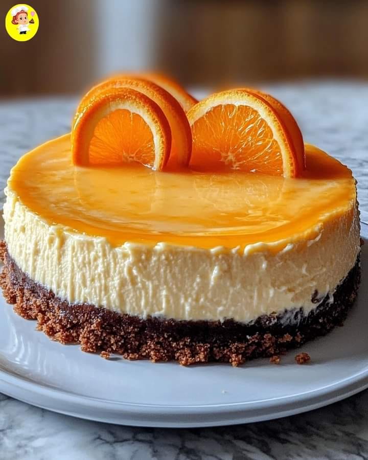 Orange Cream Cheese Cake