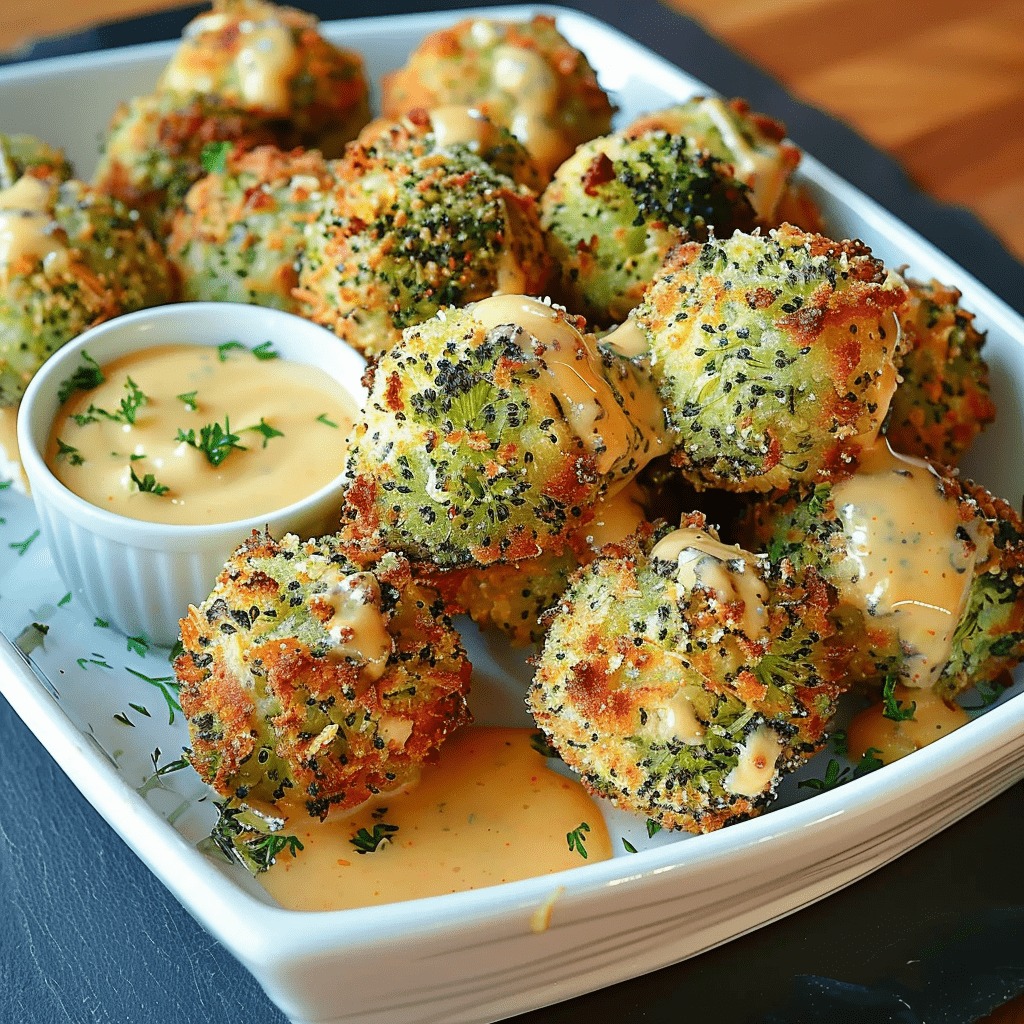 Baked Broccoli Cheese Balls