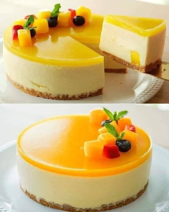 Mango Cheesecake: A Tropical Delight