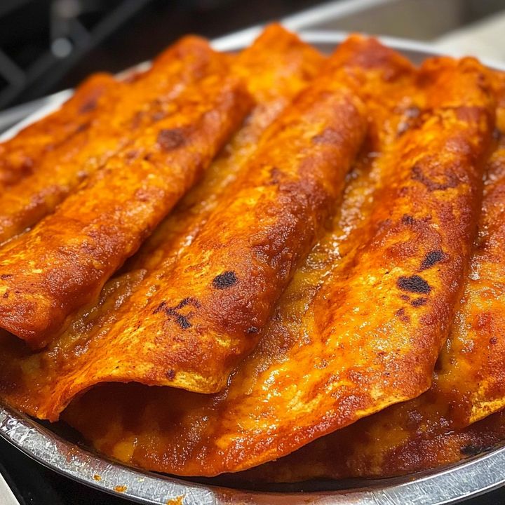 Mexican Enchiladas Sonorense Rojas