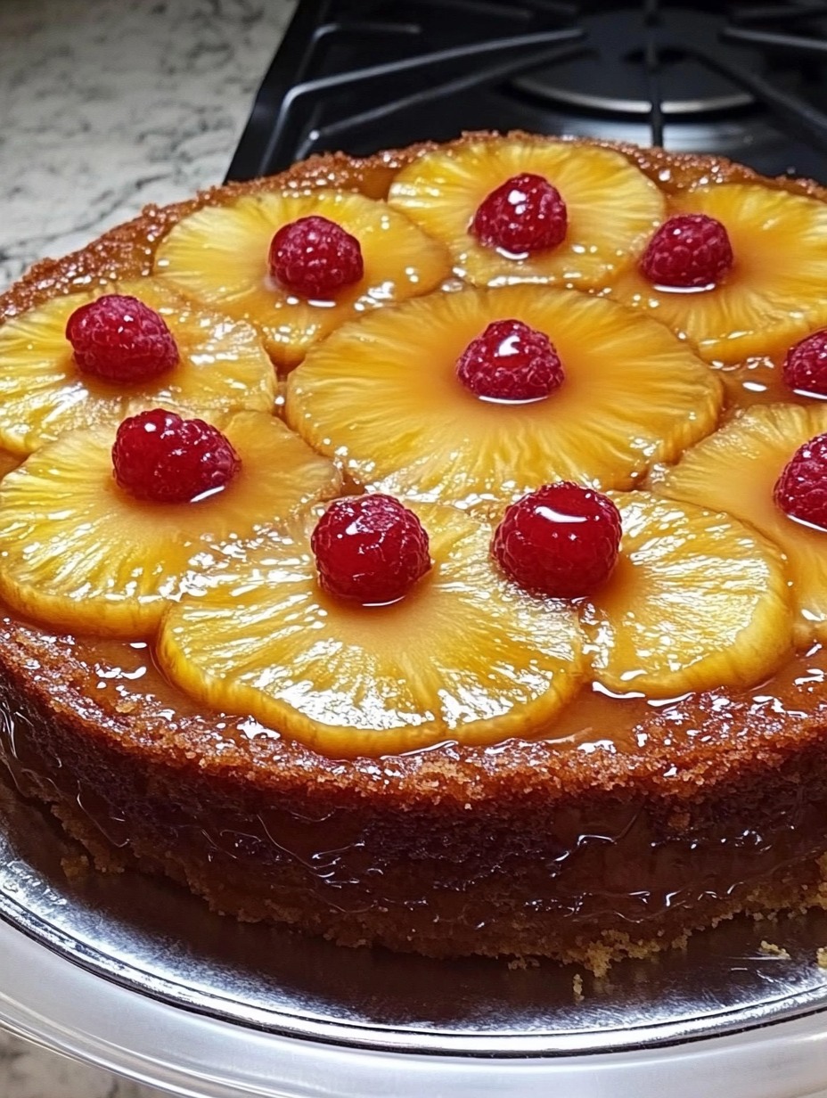 Next-Level Pineapple Upside-Down Cake