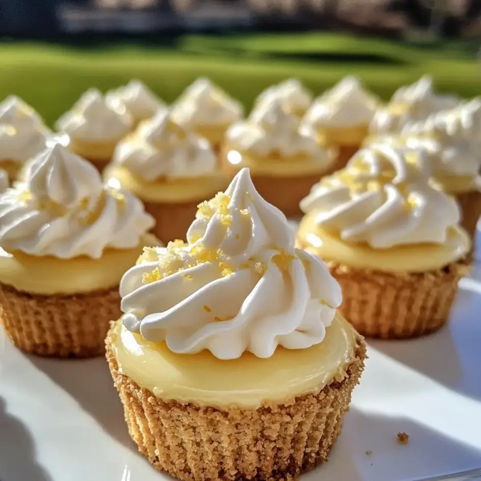 Mini Lemon Meringue Cheesecakes Recipe: Creamy, Tangy, and Perfectly Sized