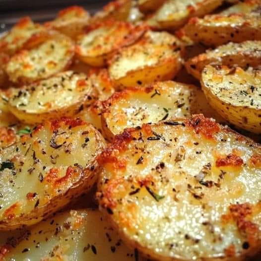 Rosemary-Lemon Parmesan Potato Coins