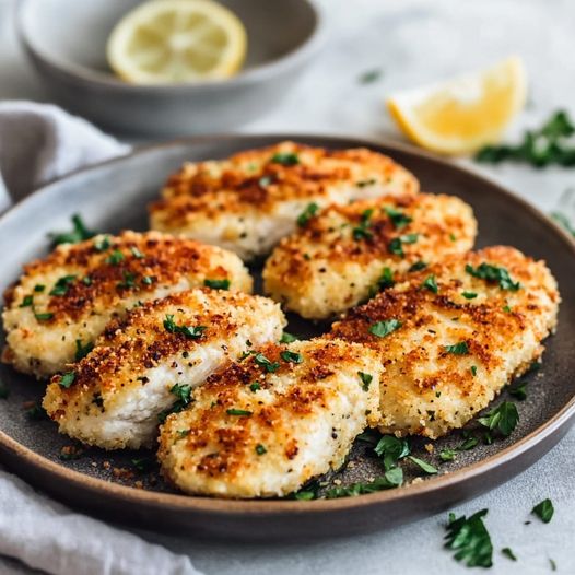 PARMESAN CRUSTED CHICKEN