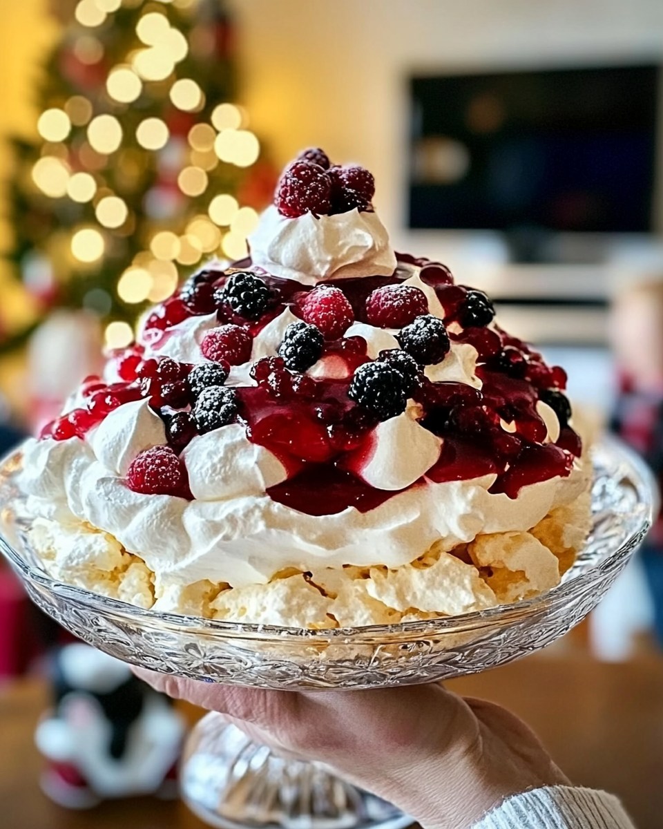 Christmas Pavlova Trifle