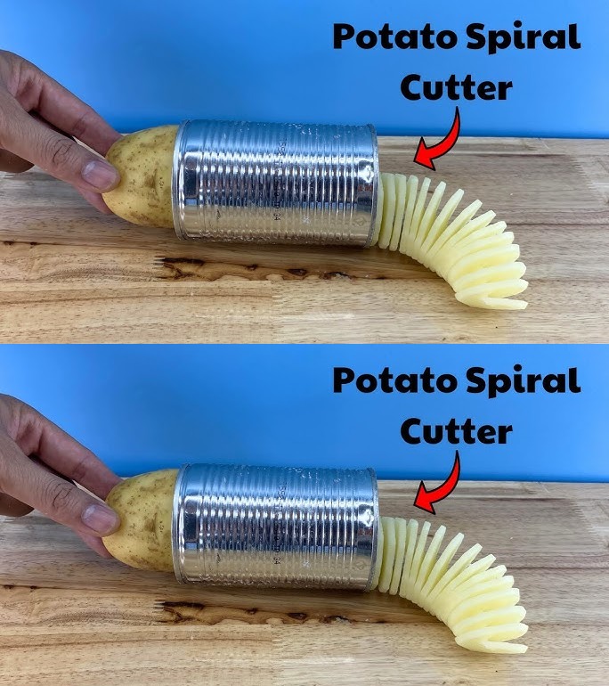 How to Make a Spiral Potato Cutter