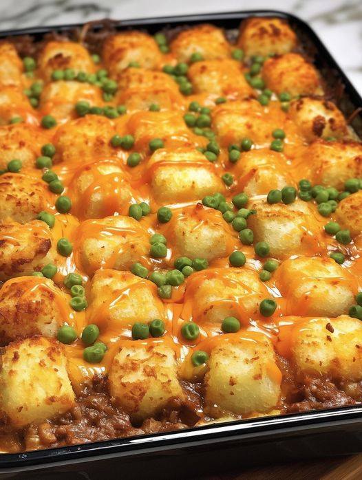 Shepherd’s Pie Tater Tot Casserole