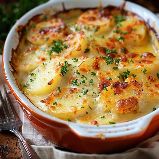 How to Make Copycat Ruth’s Chris Potatoes au Gratin