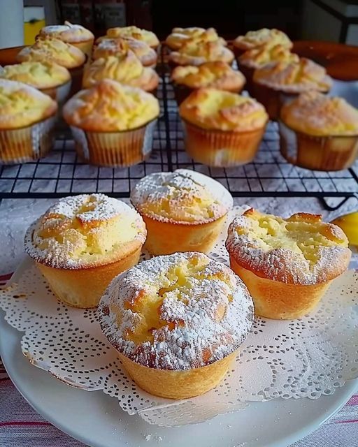 Pudding muffins with 450 g quark, the best ever!