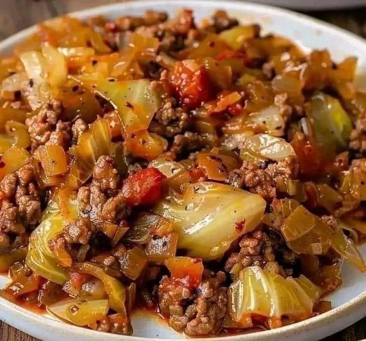 Cabbage and Minced Meat