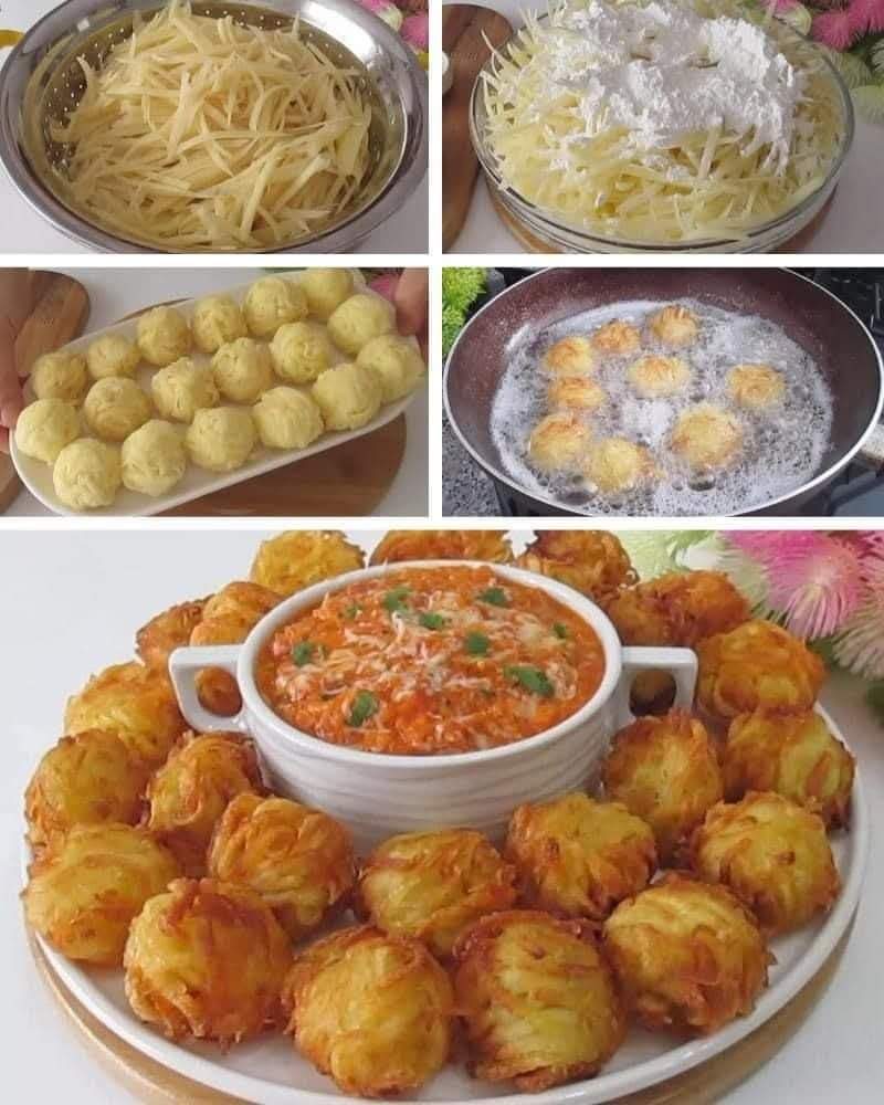 crispy potato balls