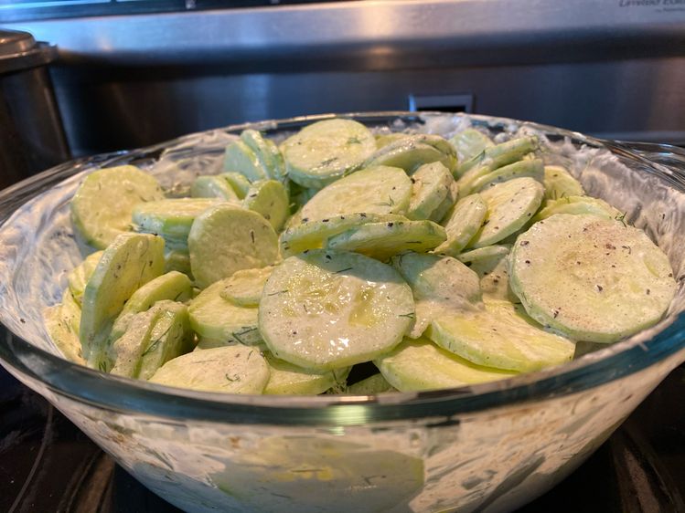 German Cucumber Salad