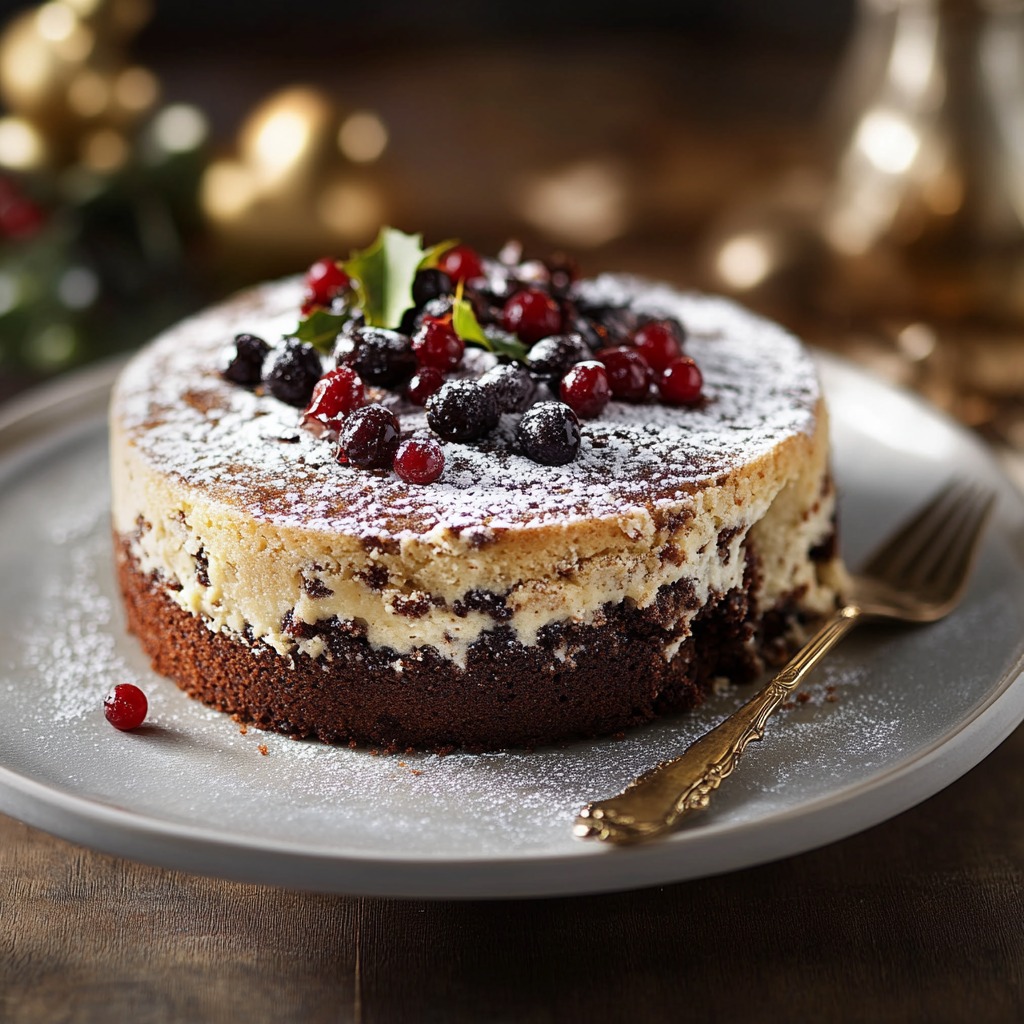  1. Italian Christmas Pudding Cake 