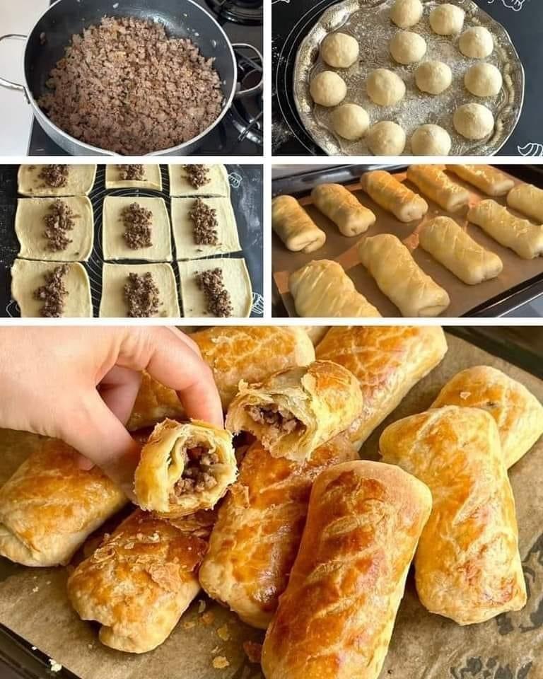 Homemade Savory Meat Pastries