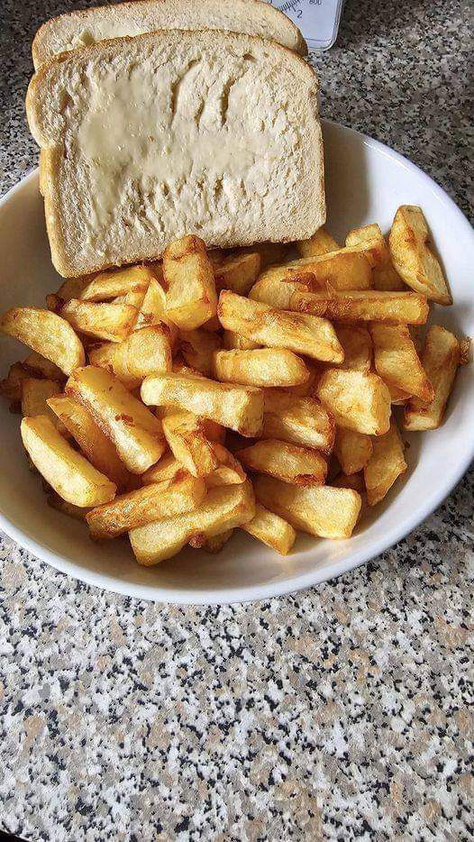 Homemade air fryer Chips 