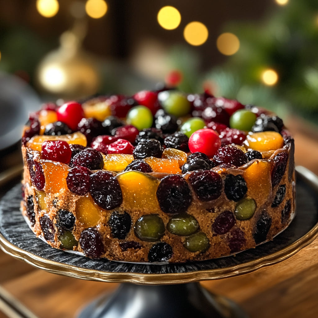 Luscious Moist Fruitcake