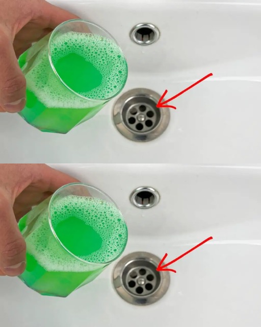 Cleans the drain better than a machine. The stench disappears