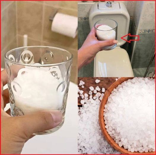 1 glass of coarse salt is enough to solve 6 problems that we all have