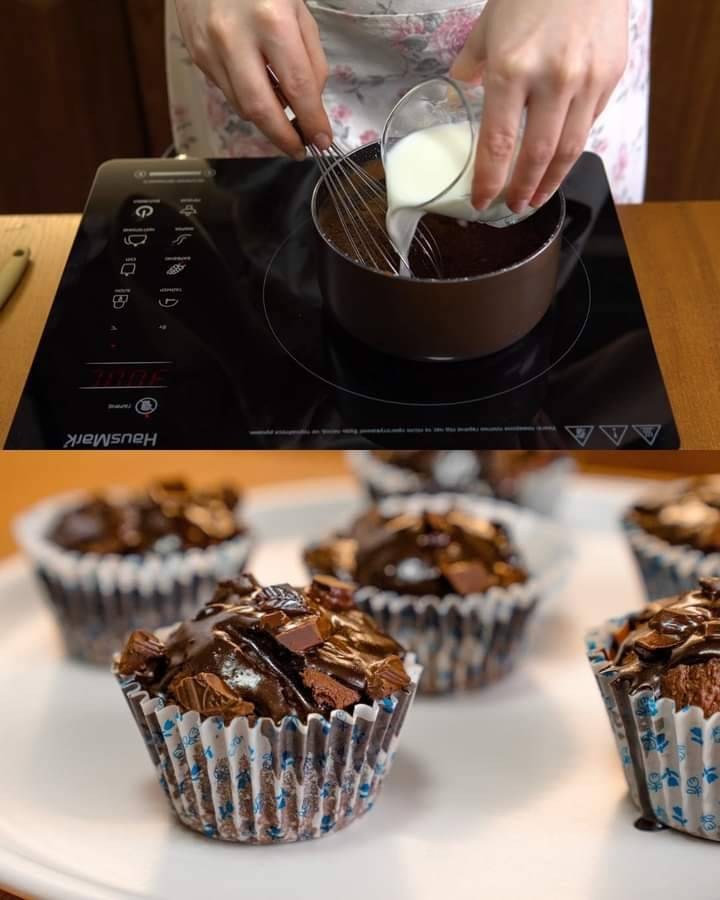 Decadent Chocolate Butter Cupcakes with Rich Chocolate Glaze