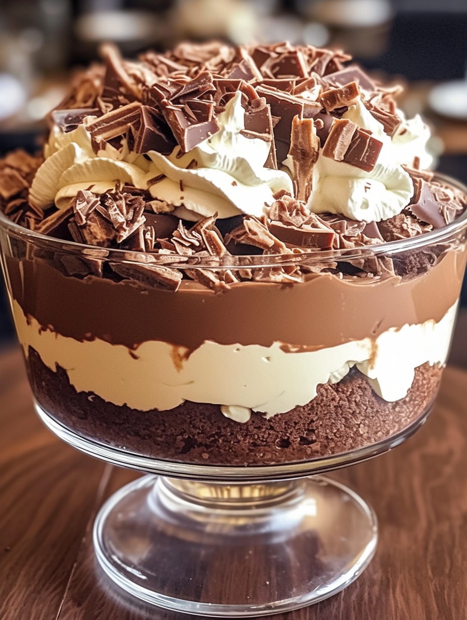 Baileys Chocolate Cheesecake Trifle