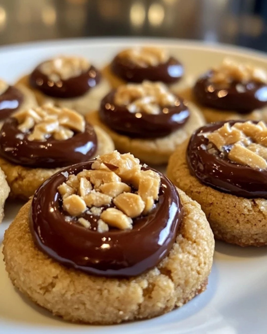 Chocolate Peanut Butter Thumbprint Cookies or Sugar Cookies?