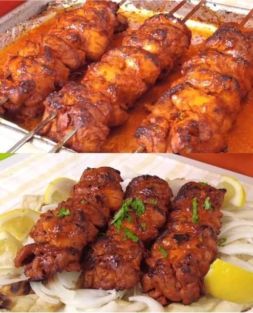 Chicken Tikka Kebabs