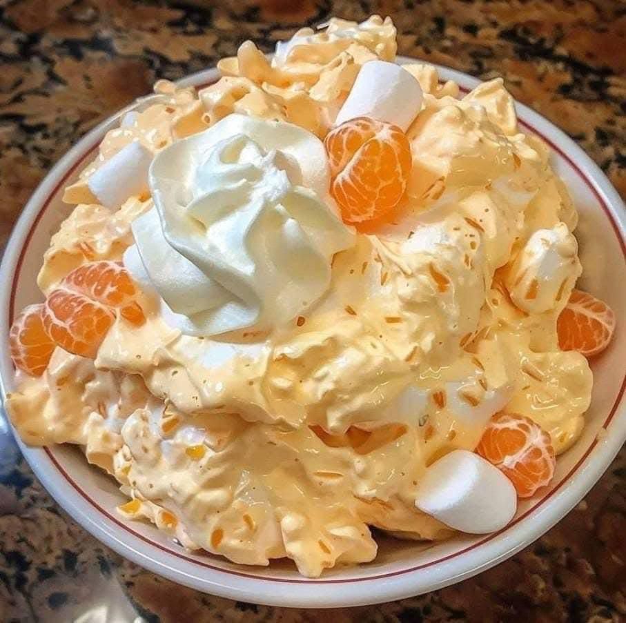 4-Ingredients Mandarin Orange Salad