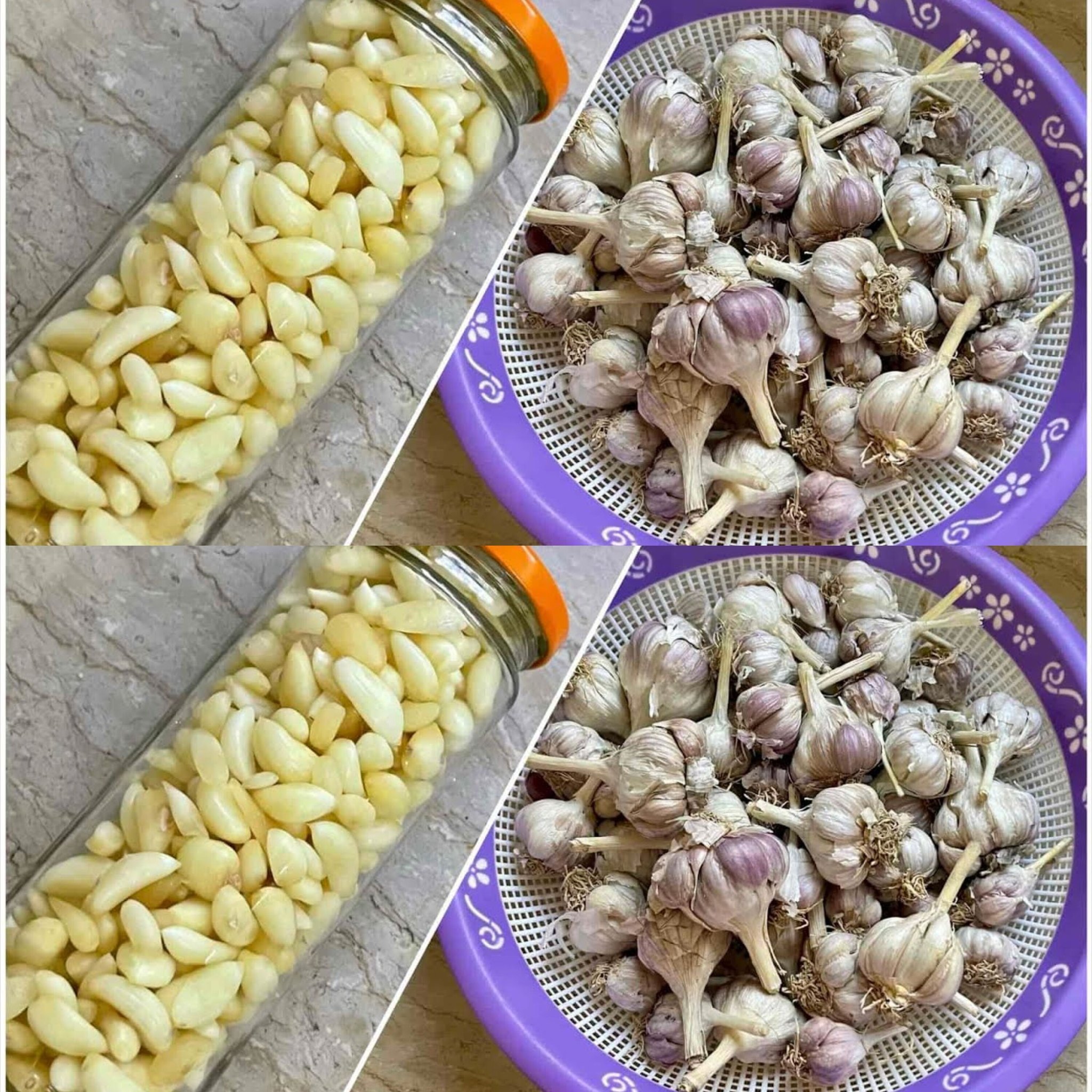 Easy Way to Peel Garlic