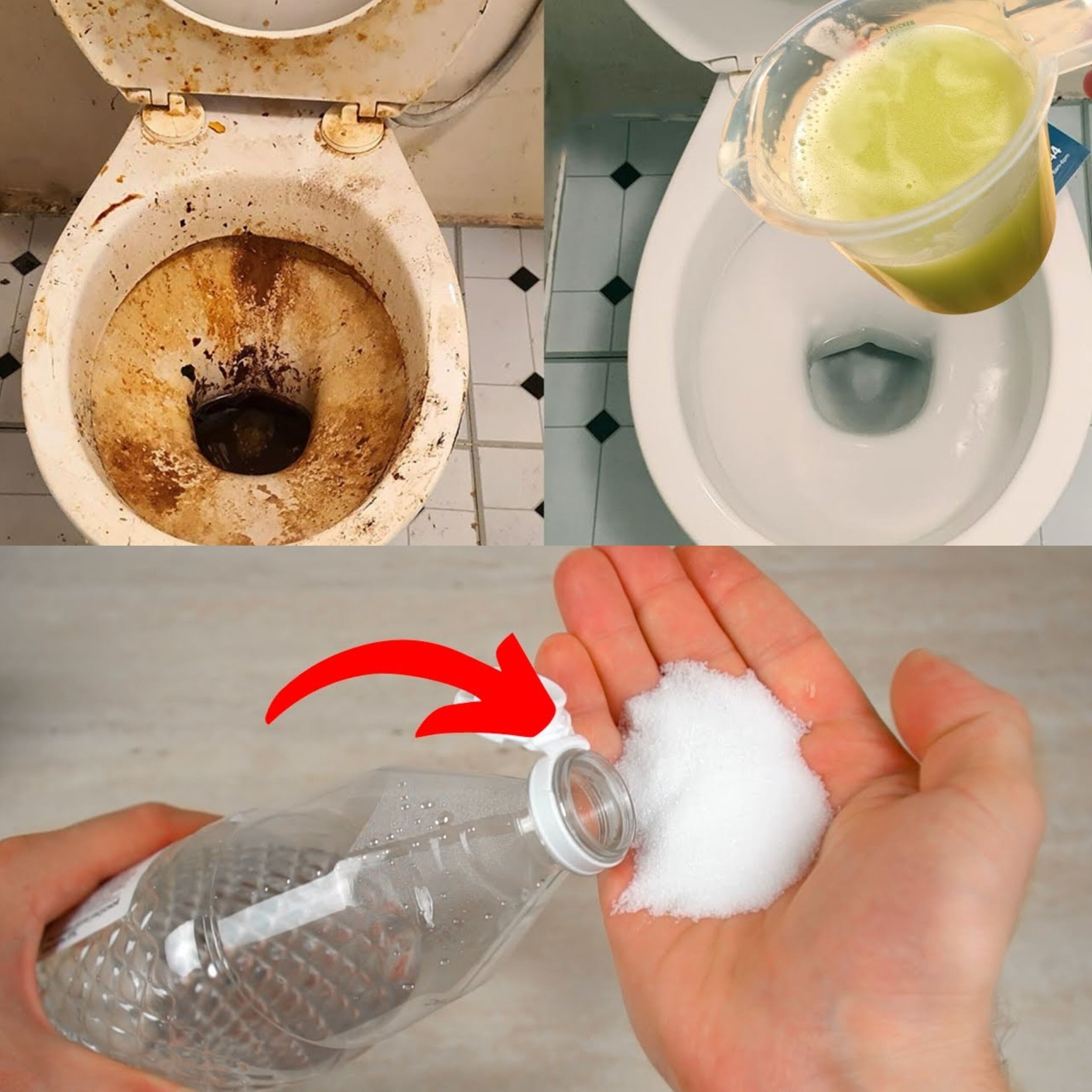 DIY Toilet Limescale Remover: Powerful Solution with Salt and Vinegar