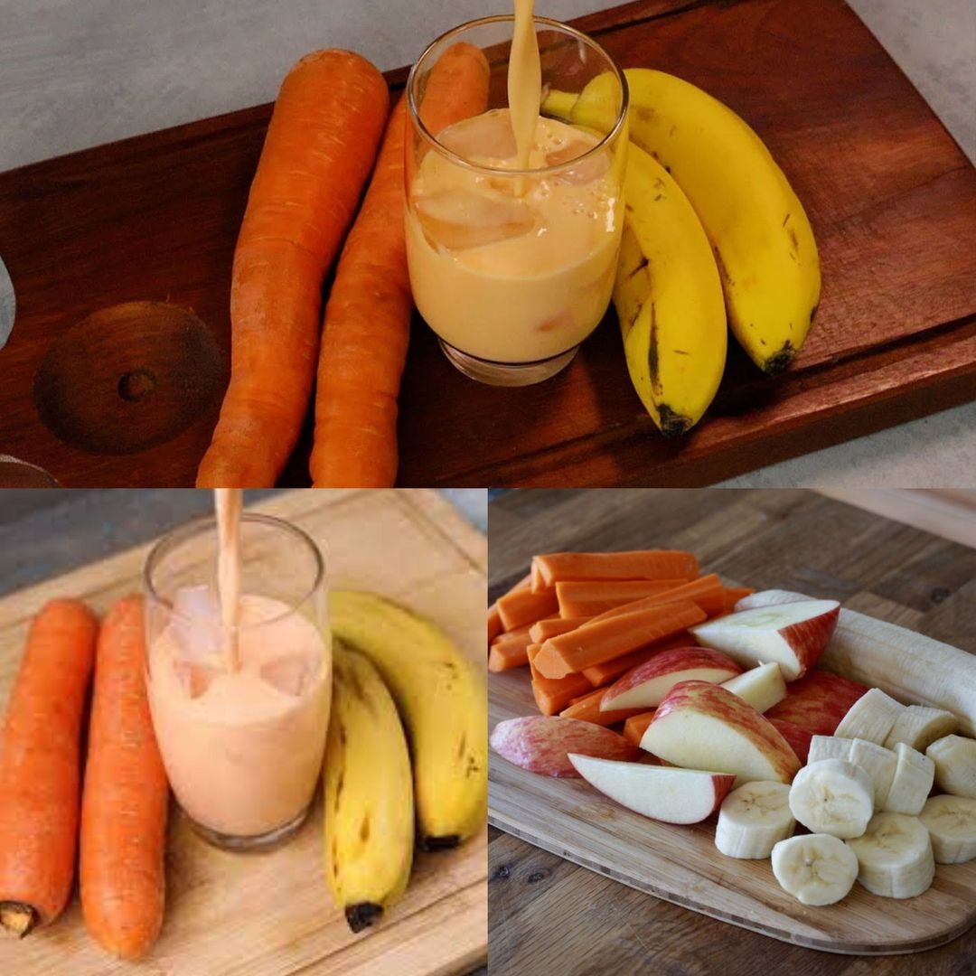 Carrot-Banana Juice Recipe | Healthy and Delicious!