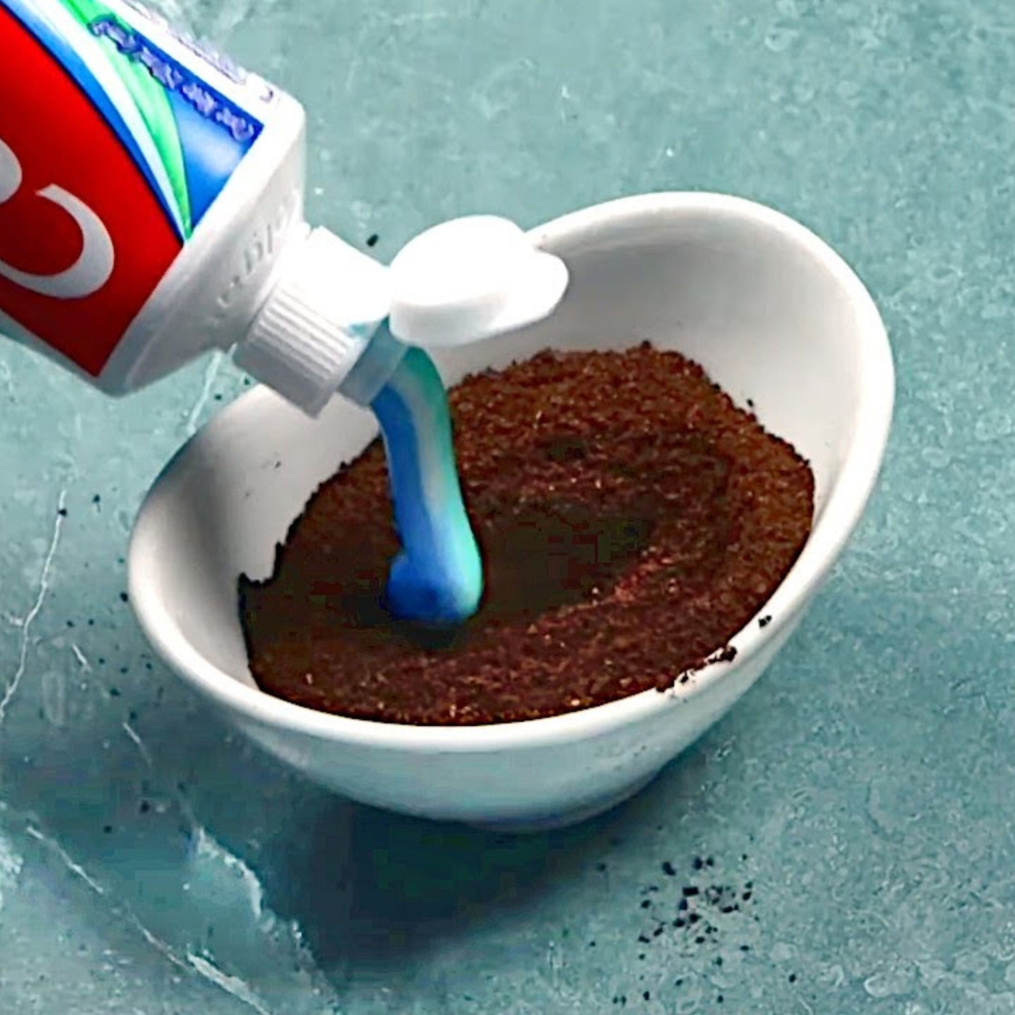 Add toothpaste to coffee, and you’ll thank me forever!