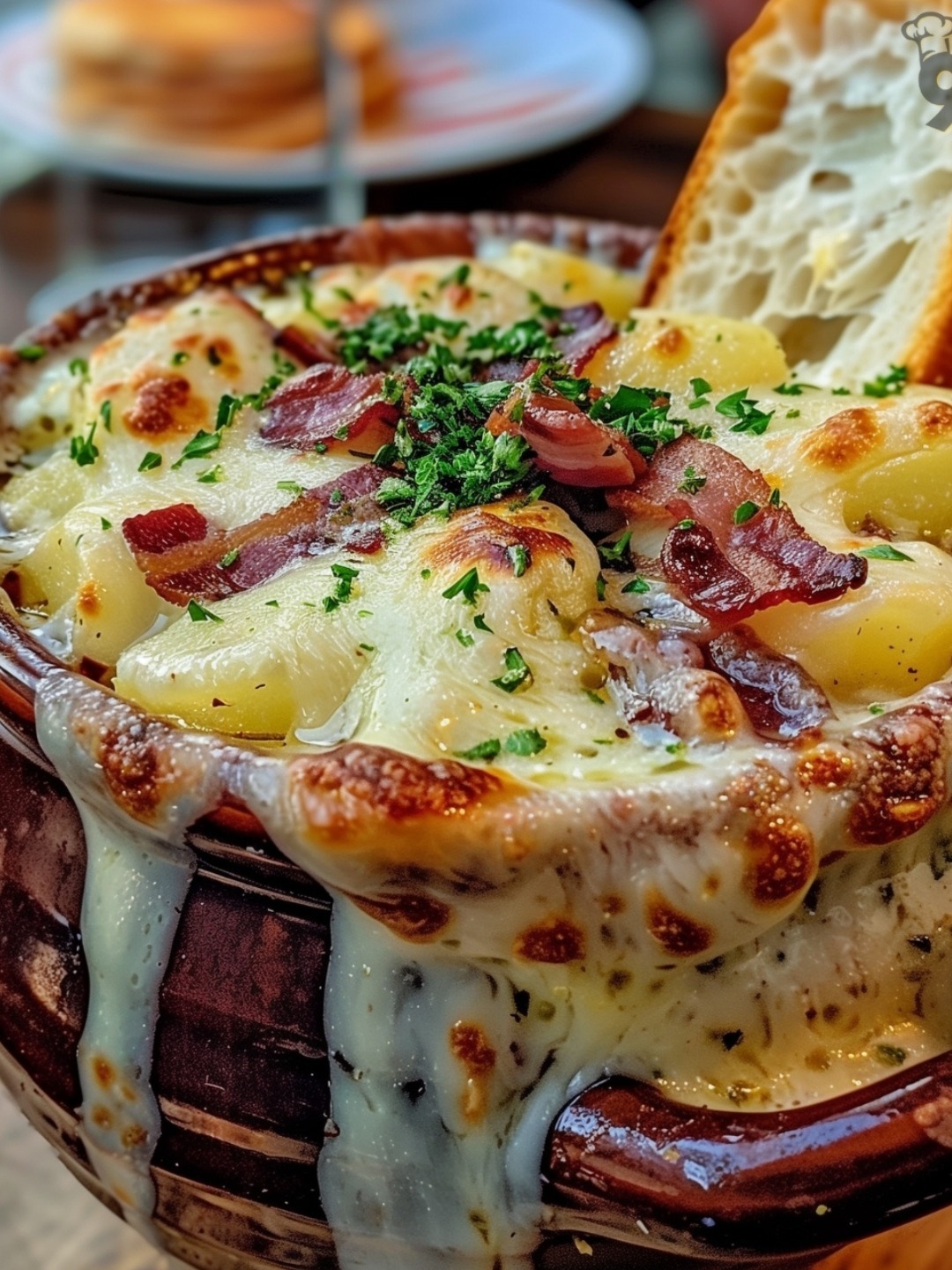 Old-Fashioned Potato & Bacon Soup