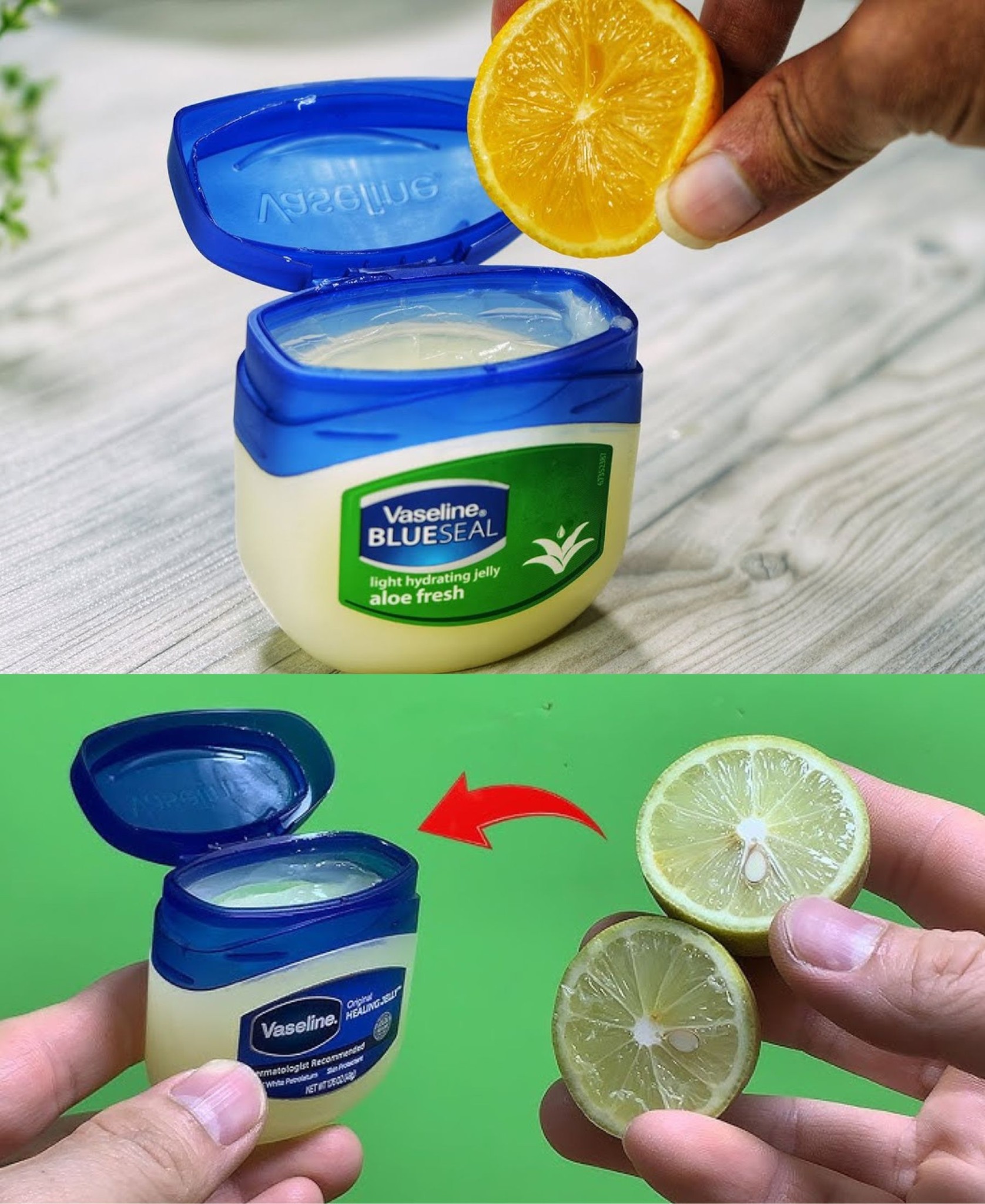 Vaseline, lemon and vitamin E: how to combine them for porcelain skin