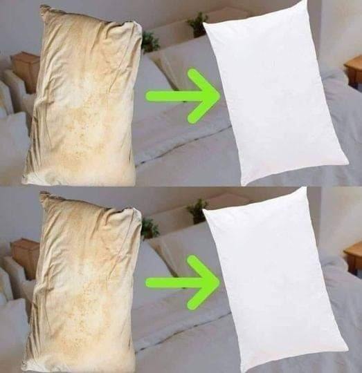 Here’s how to clean dirty bed pillows to leave them white and smelling sweet