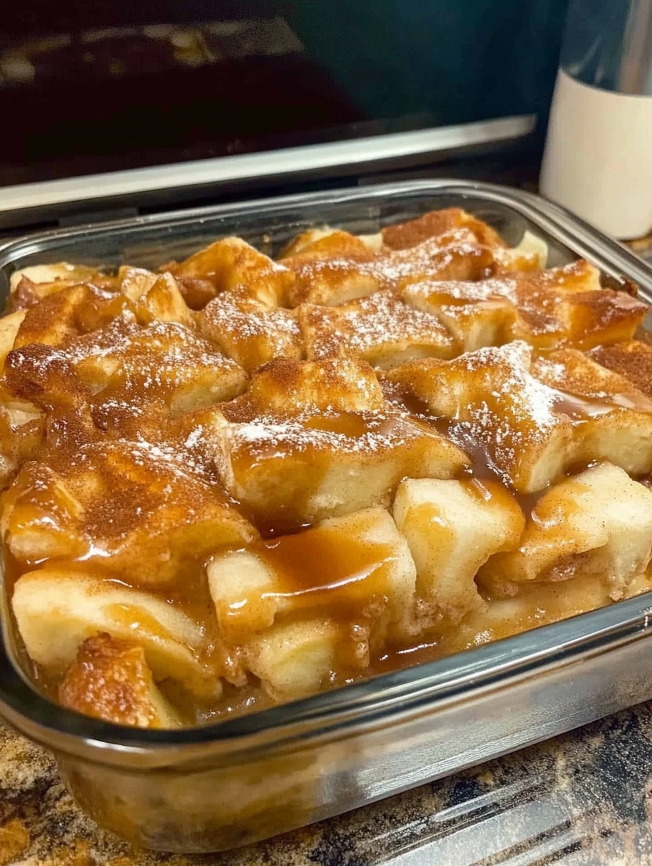 Cinnamon Roll and Caramel Apple Lasagna – Don’t LOSE this Recipe 