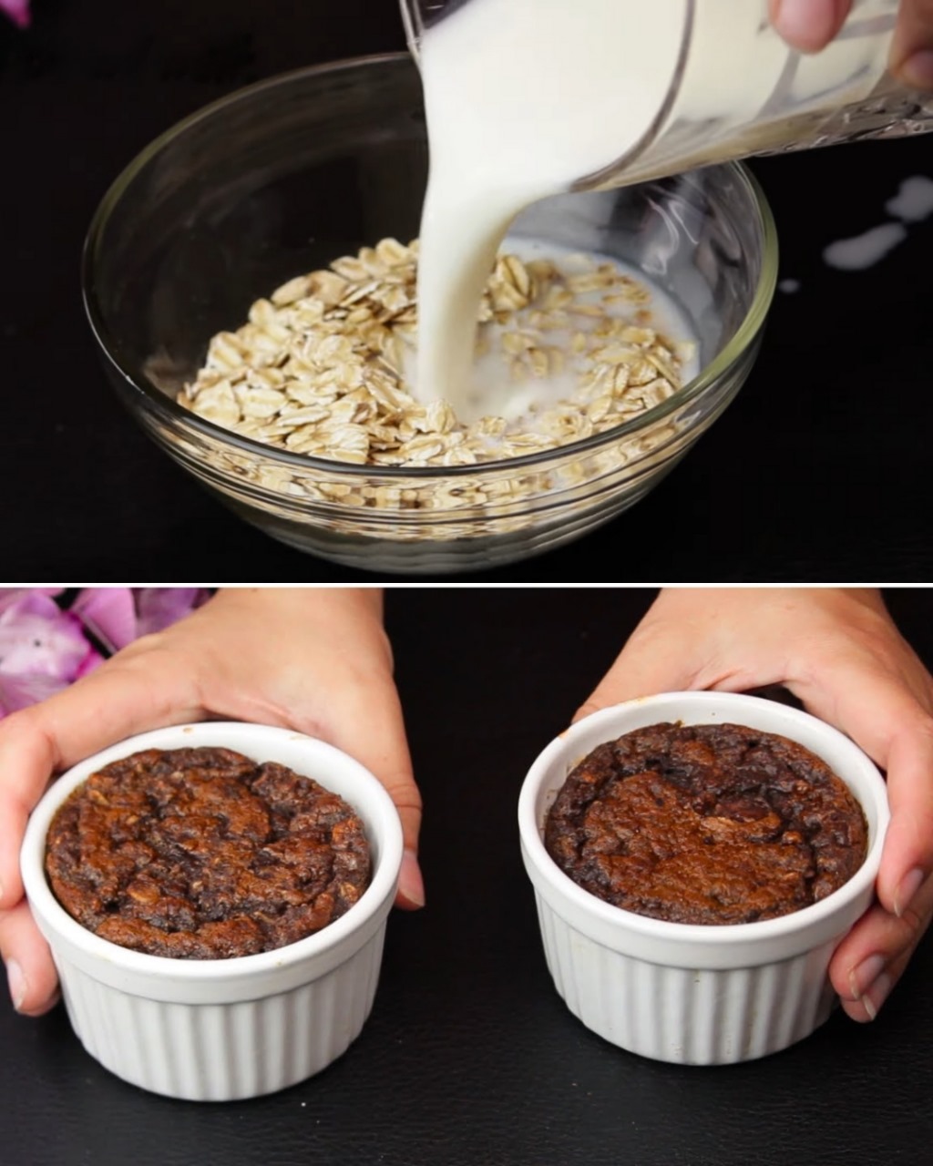 Banana Oatmeal Cocoa Bake Recipe