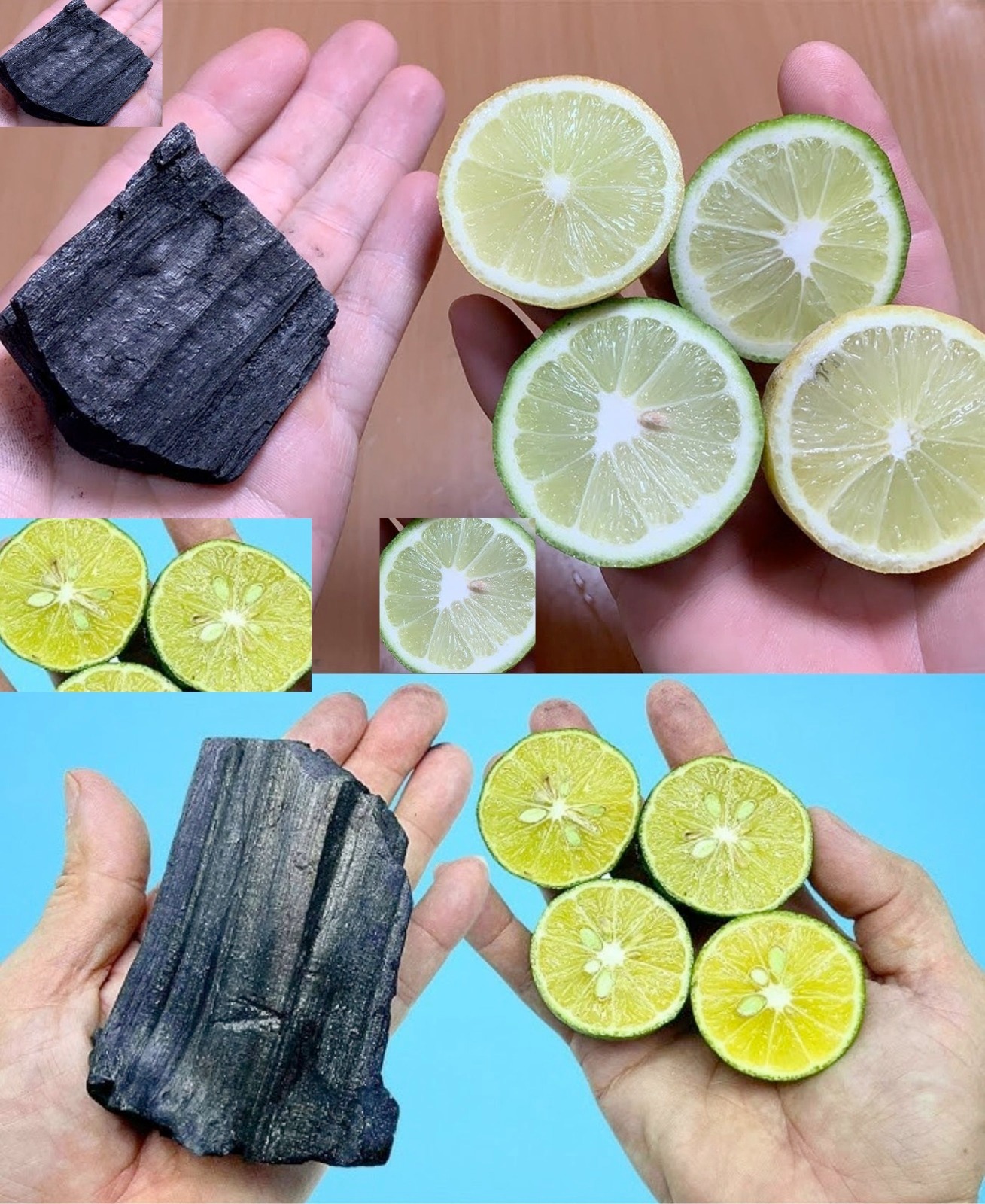 Just mix LEMON with CHARCOAL and you won’t need to spend money at the market anymore