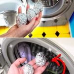 Put 3 balls of aluminum foil in the washing machine and get rid of this problem once and for all!