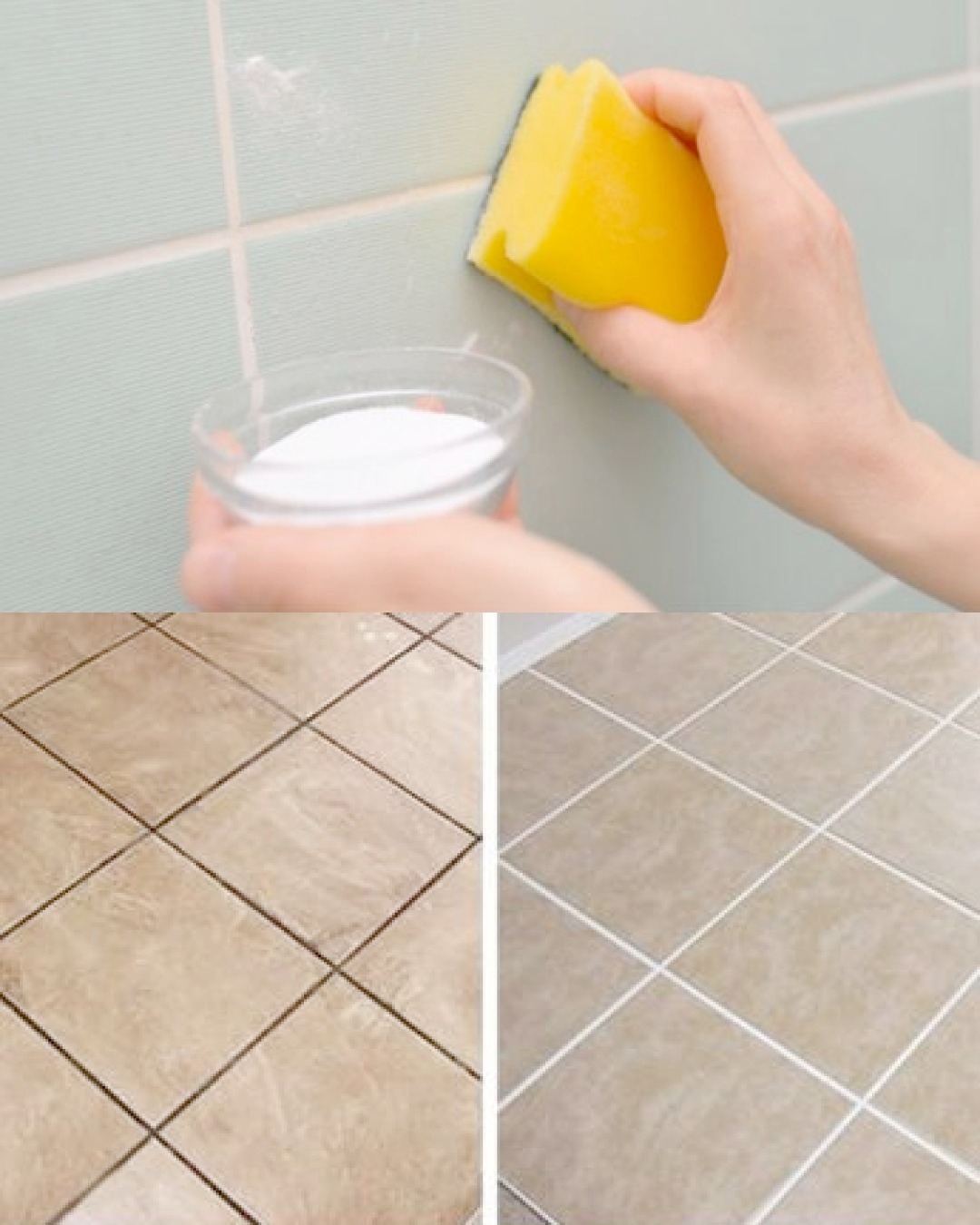 Baking soda can clean and make tiles shiny. Here’s how to use it.