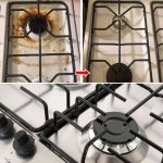 The quickest trick to clean stove and hob and make them look like new