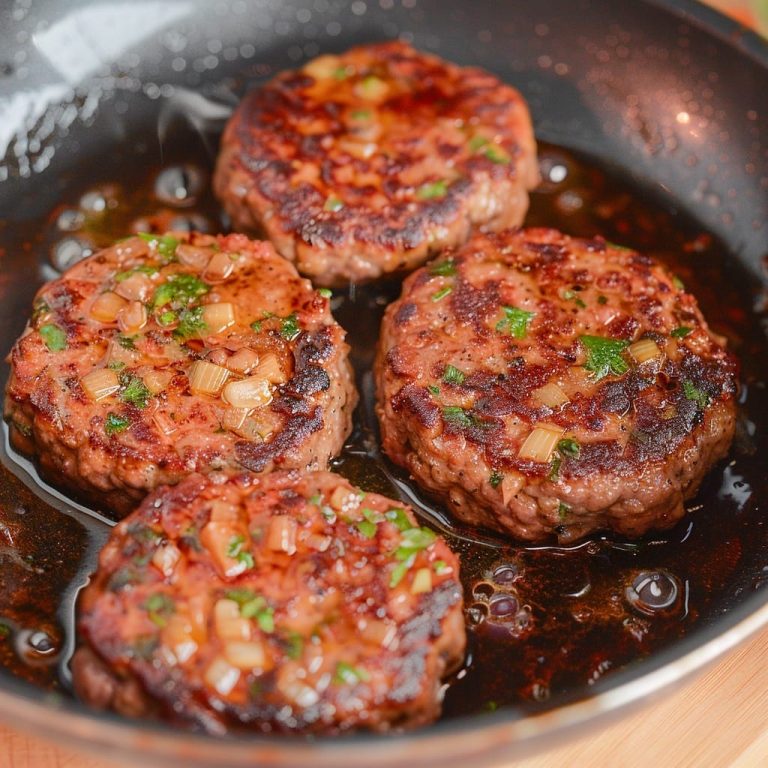 Hamburger Steak Patties Recipe