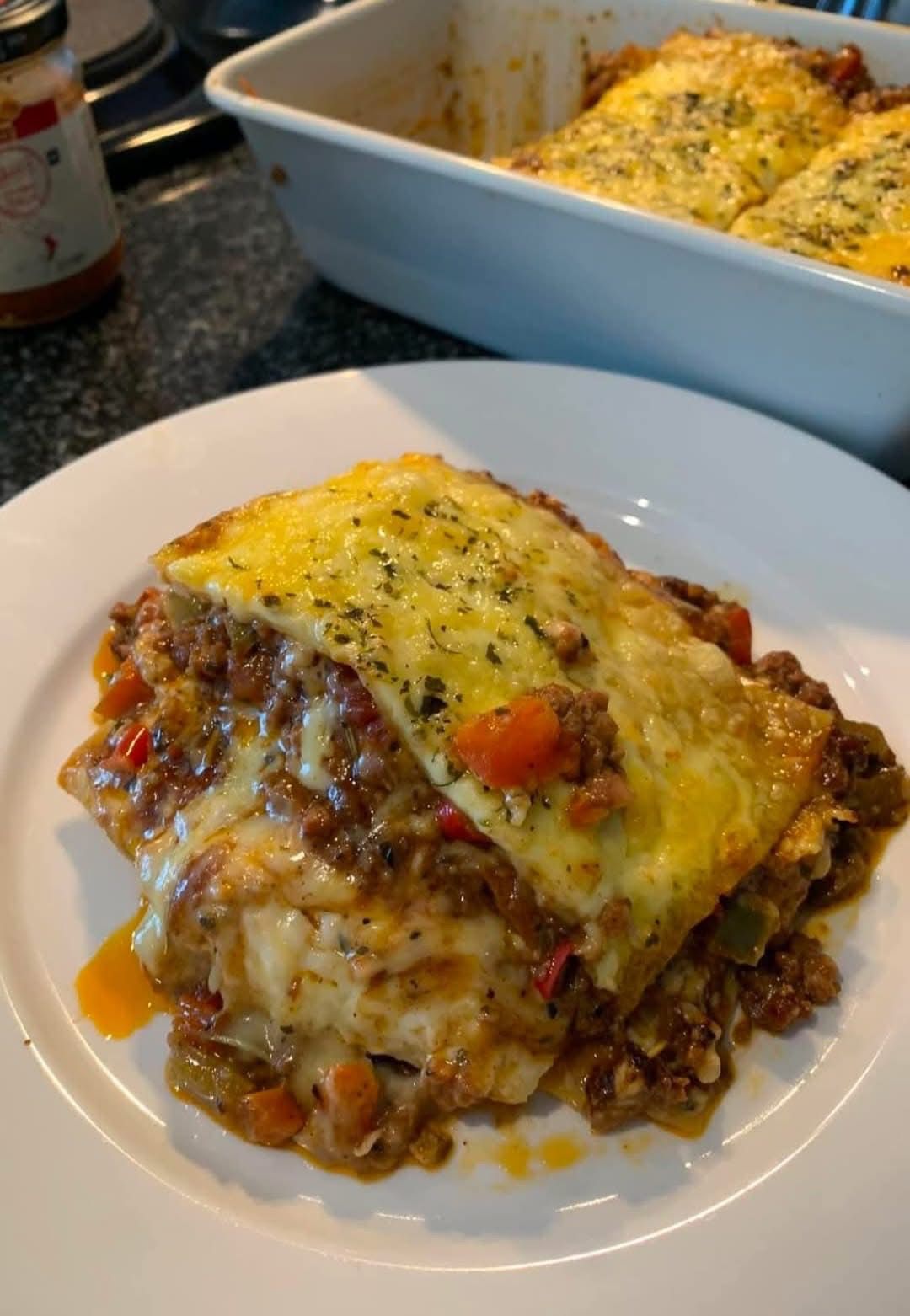 NOTHING BEATS A GOOD LASAGNA AFTER A LONG DAY OF WORK 