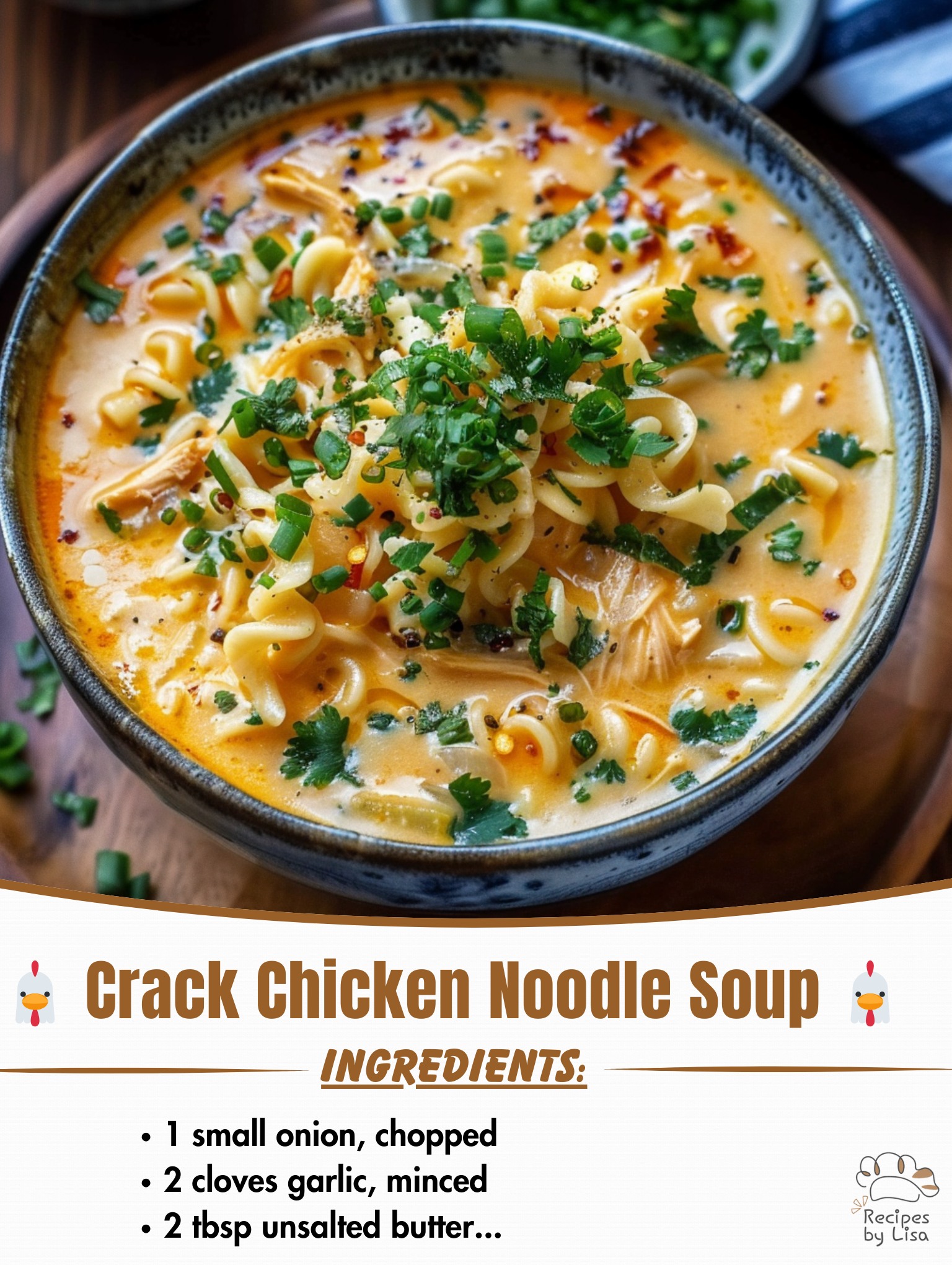  Crack Chicken Noodle Soup 