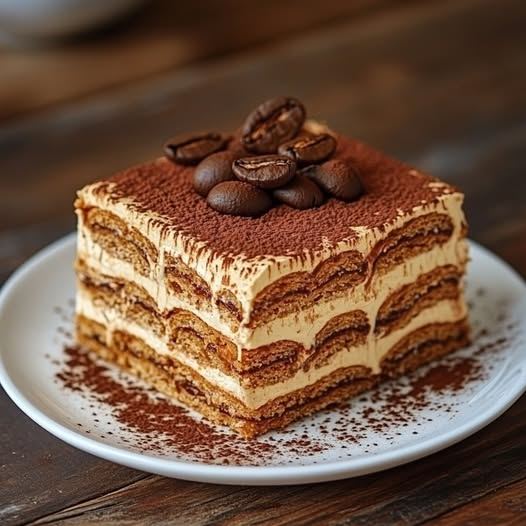 Coffee Petit Beurre Cake