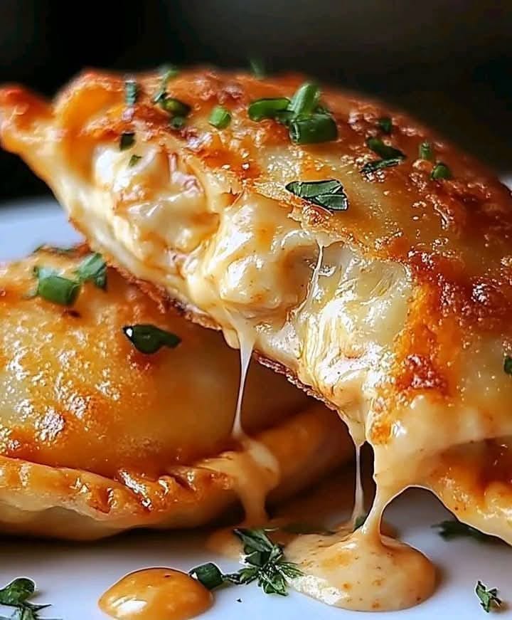 Cheesy Chicken Empanadas